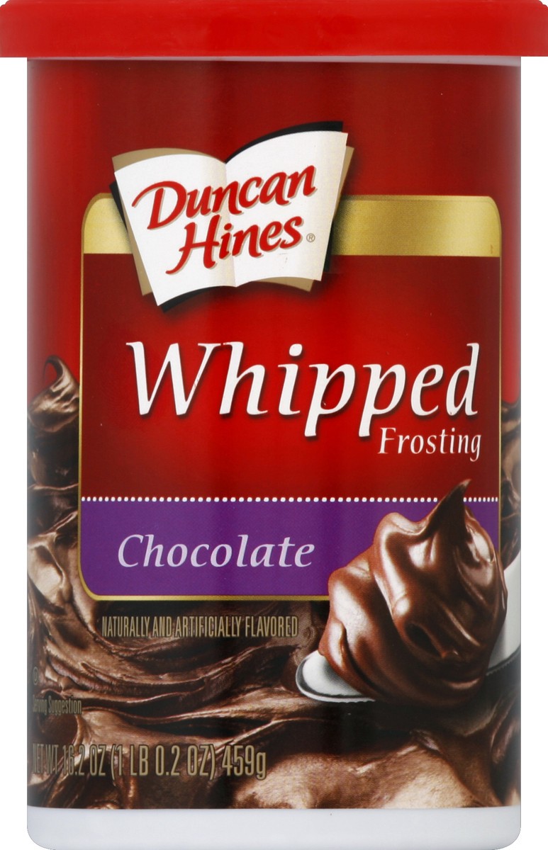 slide 5 of 6, Duncan Hines Whipped Frosting Chocolate, 14 oz