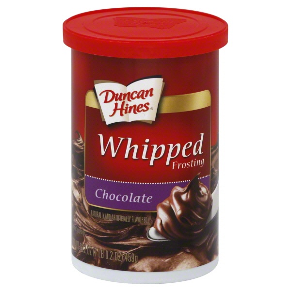 slide 1 of 6, Duncan Hines Whipped Frosting Chocolate, 14 oz