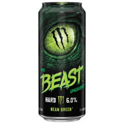 Monster The Beast Unleashed Mean Green 16oz Can