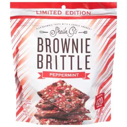 Sheila G's Peppermint Brownie Brittle 4 oz