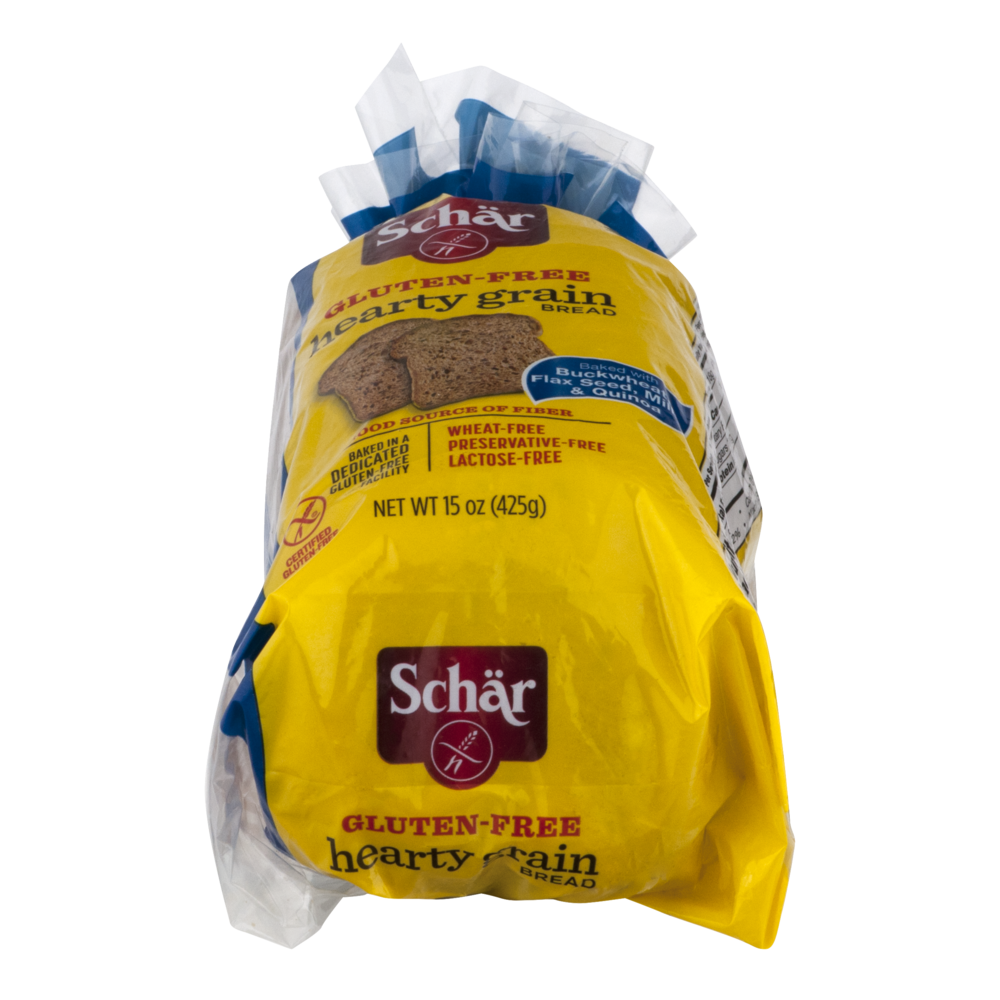 slide 1 of 1, Schär Gluten Free Bread Hearty Grain, 15 oz