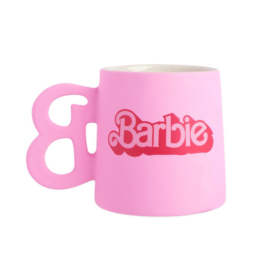 slide 2 of 2, Barbie Logo Mug - Pink, 21 oz