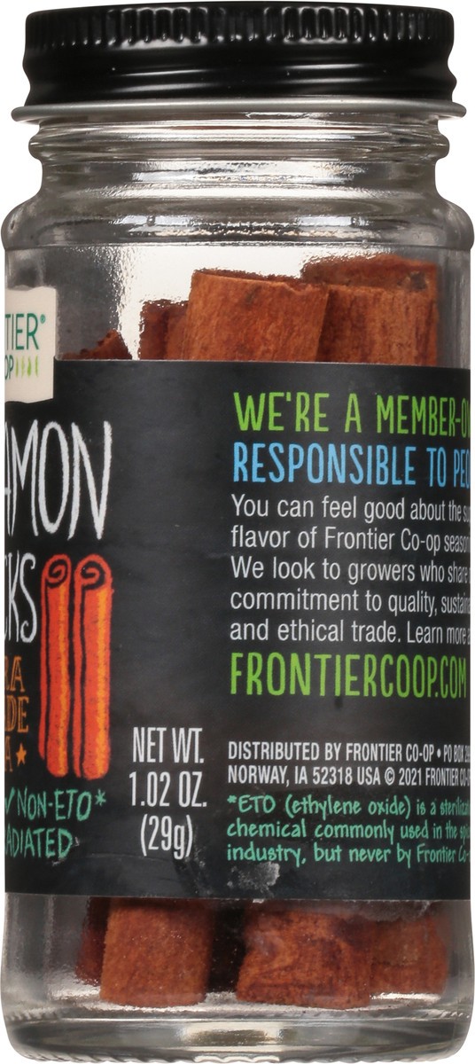 slide 6 of 10, Frontier Co-Op Cinnamon Sticks 1.02 oz, 1.02 oz