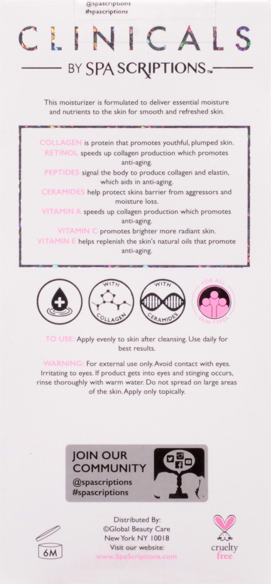 slide 4 of 9, Spascriptions Clinicals Anti-Aging Lift & Firm Day & Night Cream Set with Collagen 2 ea, 2 ct