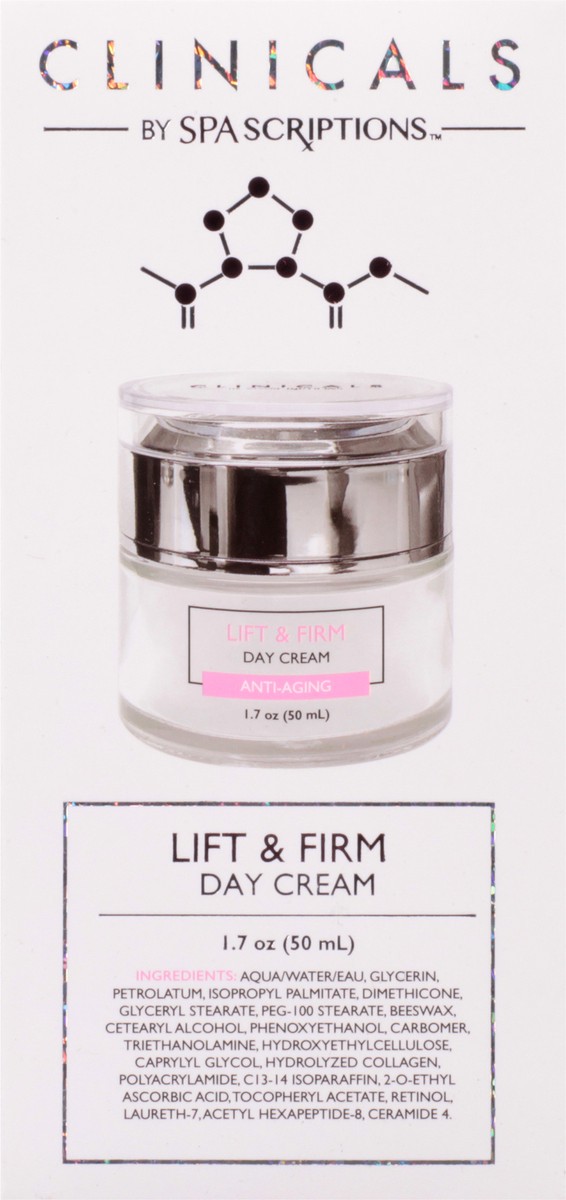 slide 9 of 9, Spascriptions Clinicals Anti-Aging Lift & Firm Day & Night Cream Set with Collagen 2 ea, 2 ct