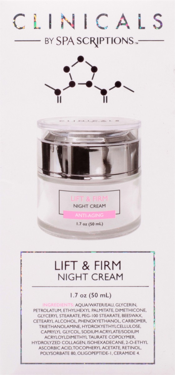 slide 6 of 9, Spascriptions Clinicals Anti-Aging Lift & Firm Day & Night Cream Set with Collagen 2 ea, 2 ct