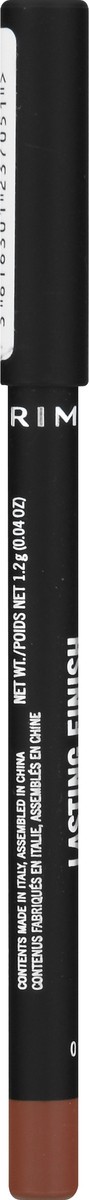 slide 7 of 10, Rimmel London Lasting Finish Spice 110 Lip Liner 1.2 g, 1.20 g