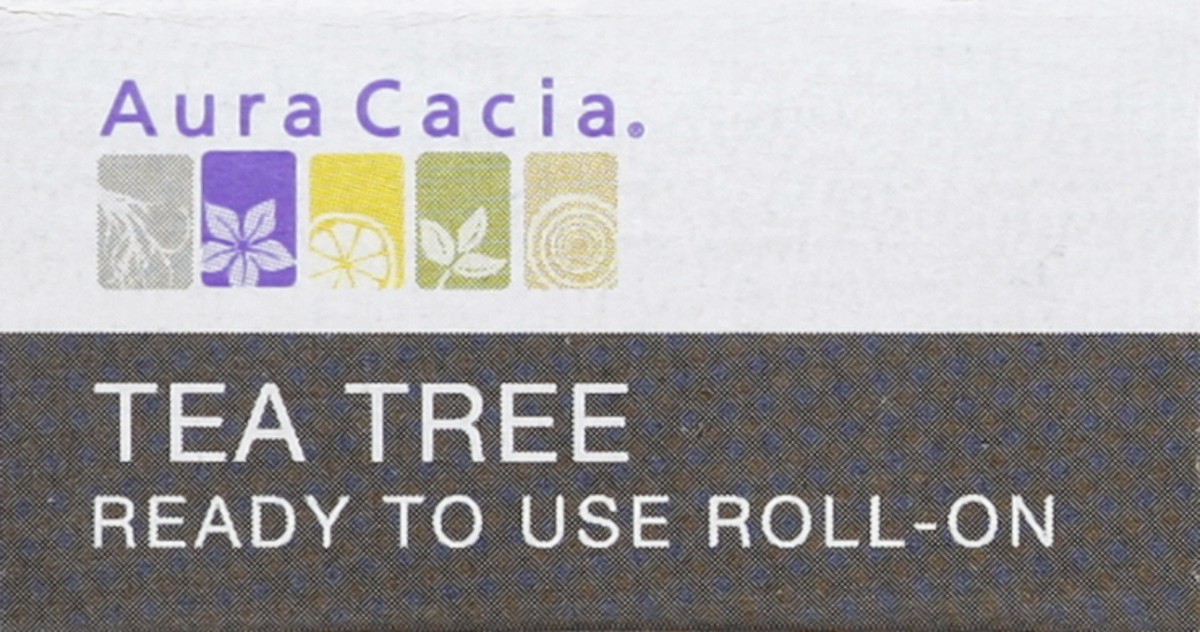 slide 4 of 4, Aura Cacia Tea Tree Roll On, 0.31 fl oz