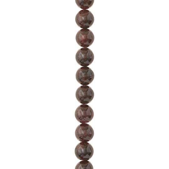 slide 1 of 3, 7mm Ruby Garnet Round Beads By Bead Landing, 7mm