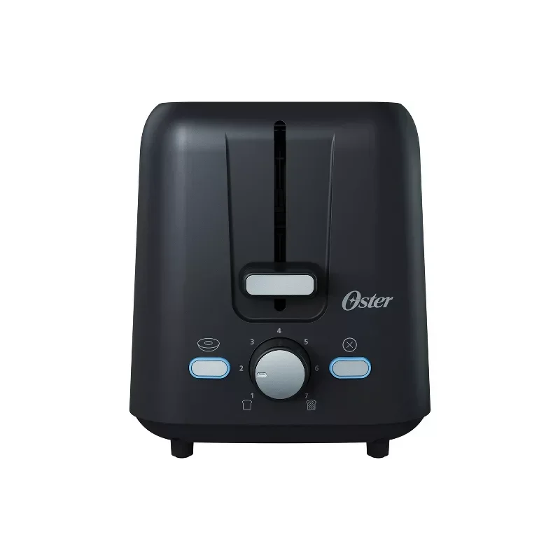 slide 1 of 6, Oster 2-Slice Toaster, Black, 1 ct