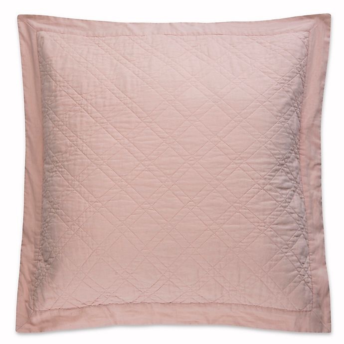 slide 1 of 3, Levtex Home Sasha European Pillow Sham - Blush, 1 ct