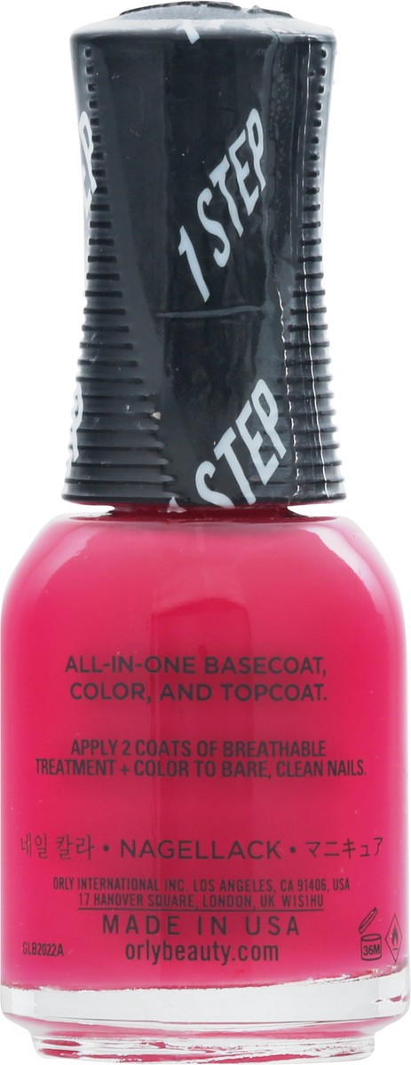 slide 5 of 9, Orly Breathable Treatment + Color Heart Beet, 0.6 oz