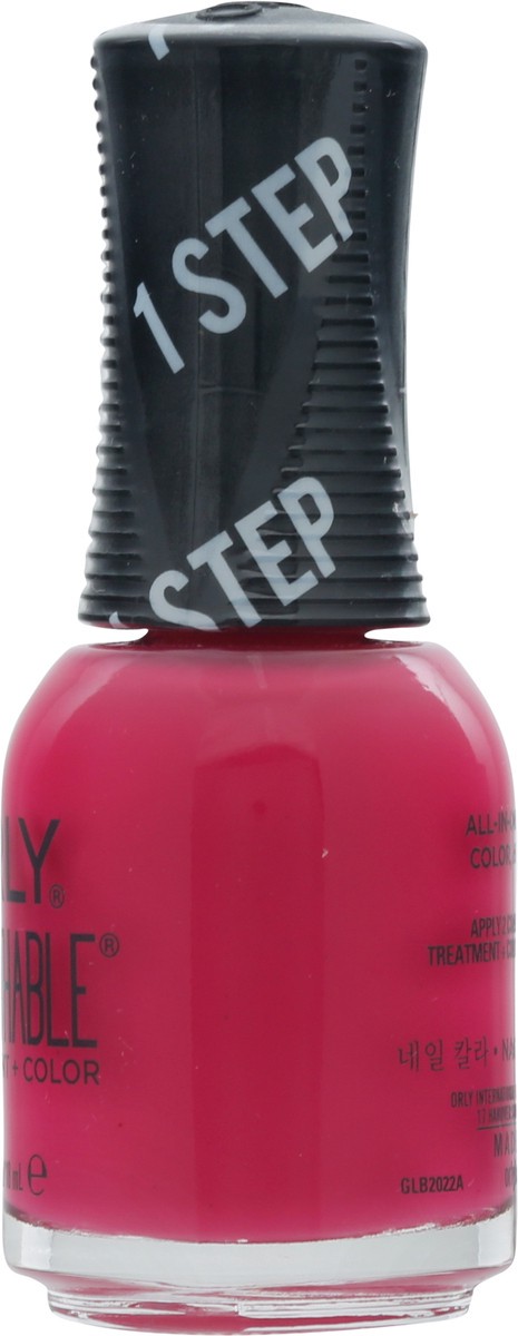 slide 8 of 9, Orly Breathable Treatment + Color Heart Beet, 0.6 oz