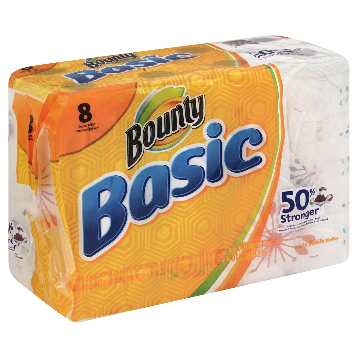 slide 1 of 4, Bounty Paper Towels 8 ea, 8 ct