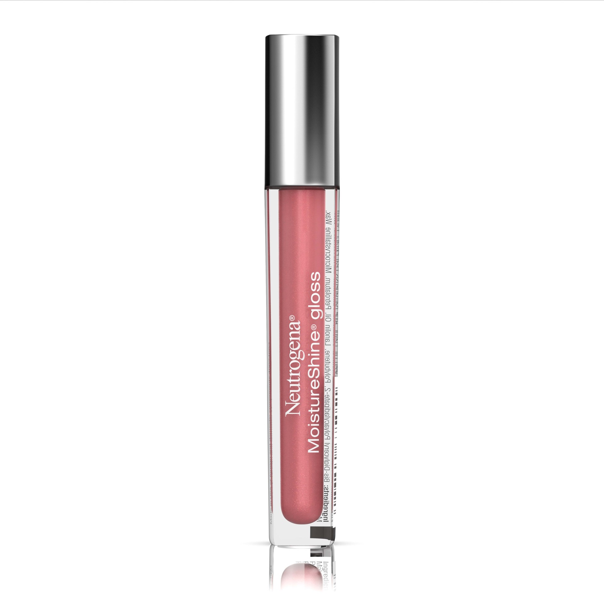 slide 3 of 5, NEUTROGENA MOISTURESHINE Gloss, Fruity Pink 110, .12 Oz, 0.12 oz