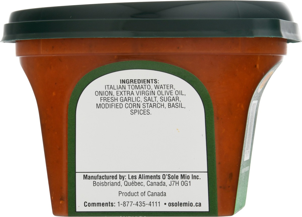slide 8 of 14, O'Sole Mio Marinara Sauce 13 oz, 13 oz