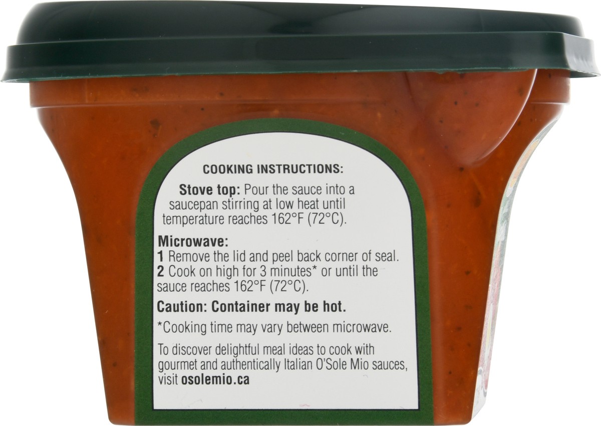 slide 7 of 14, O'Sole Mio Marinara Sauce 13 oz, 13 oz