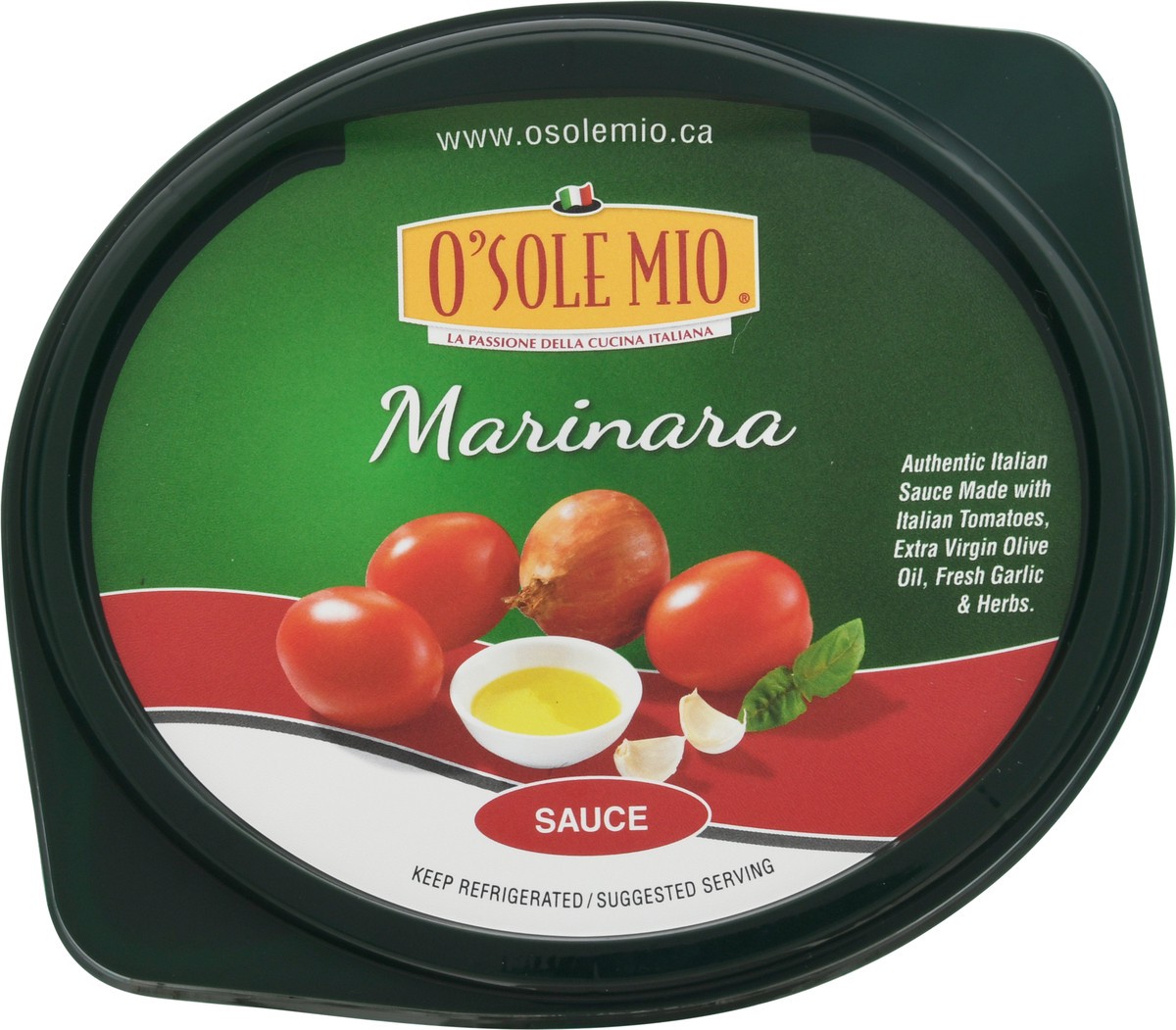 slide 14 of 14, O'Sole Mio Marinara Sauce 13 oz, 13 oz