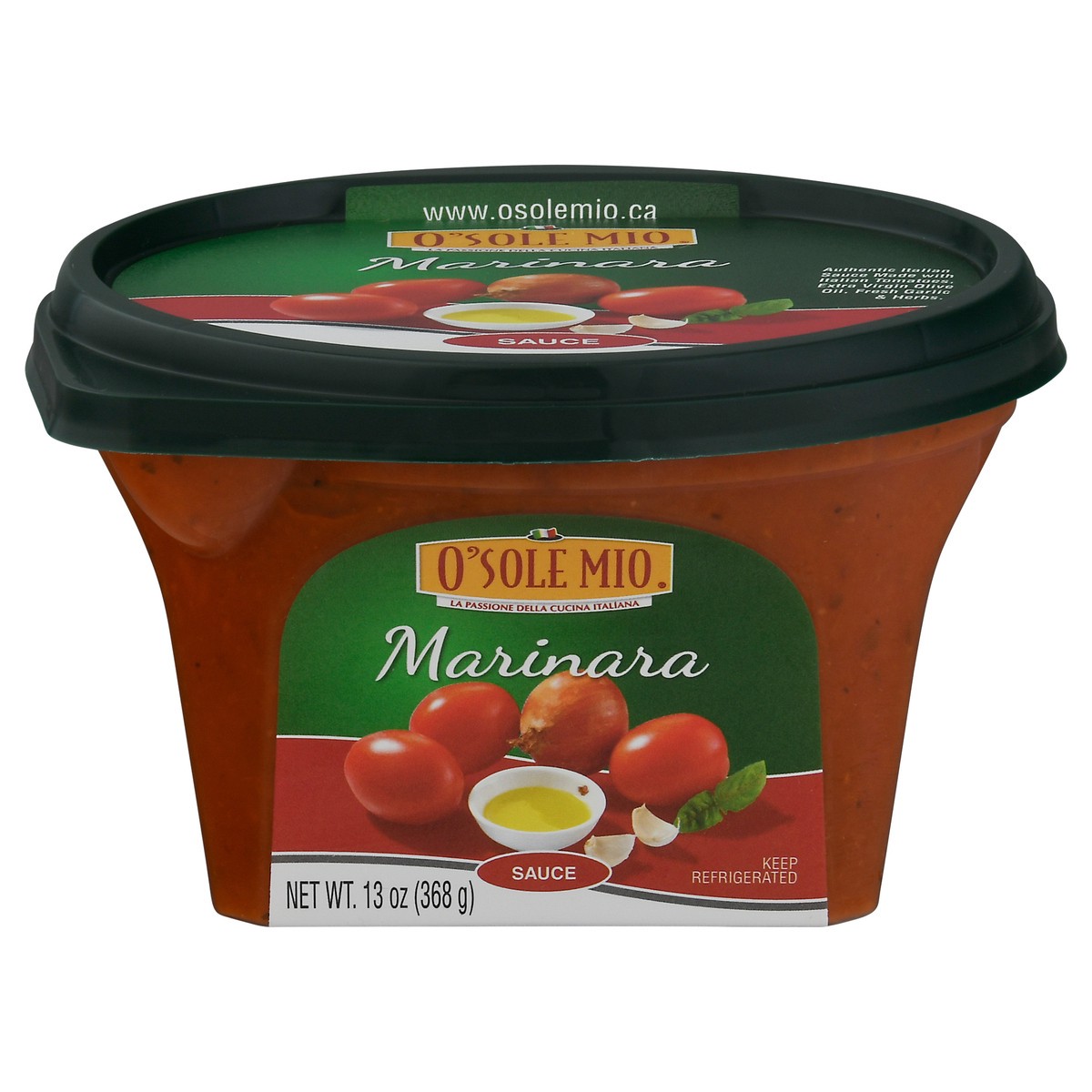 slide 9 of 14, O'Sole Mio Marinara Sauce 13 oz, 13 oz