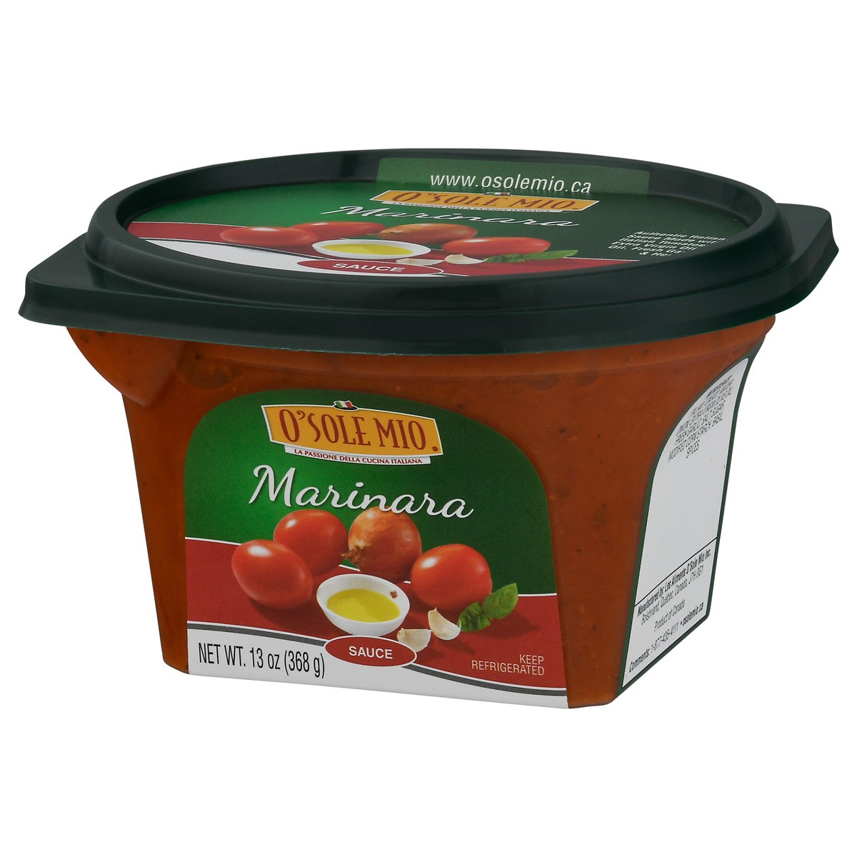 slide 13 of 14, O'Sole Mio Marinara Sauce 13 oz, 13 oz