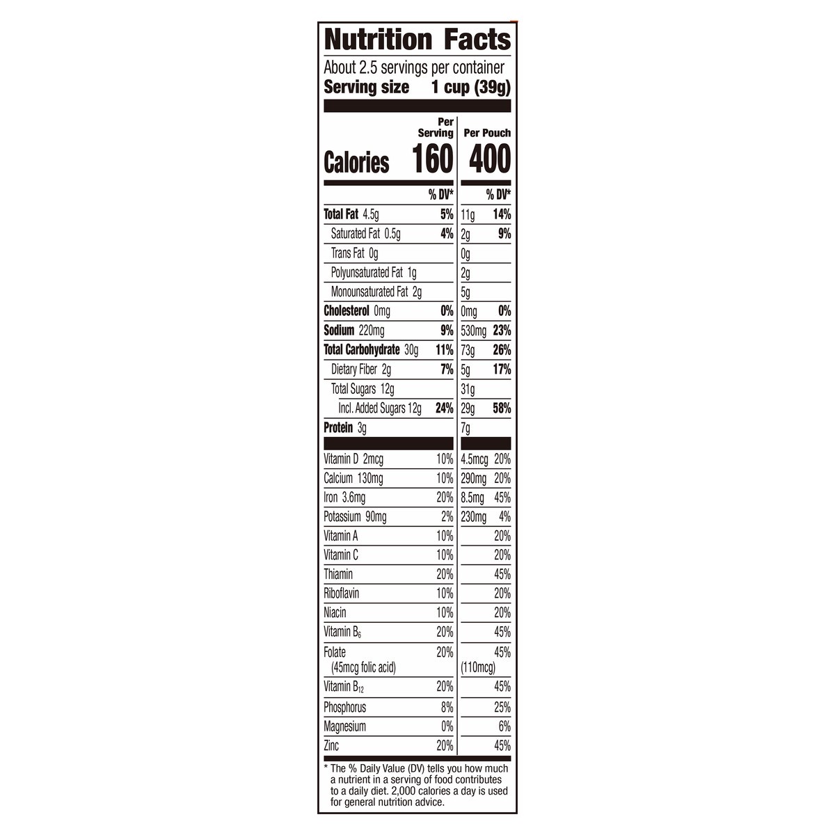 slide 5 of 12, Reese's Puffs Cereal, Chocolatey Peanut Butter, with Whole Grain, 3.4 oz, 3.4 oz