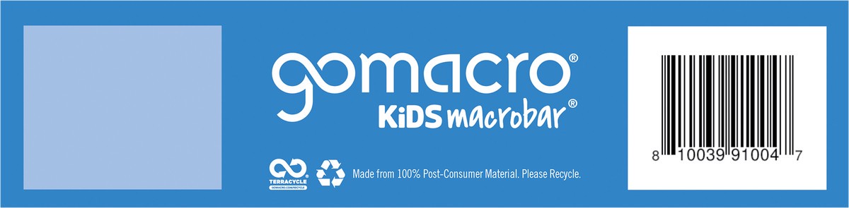 slide 3 of 7, GoMacro Oatmeal Chocolate Chip Cookie Kids MacroBar 7ct Multipack, 7 ct
