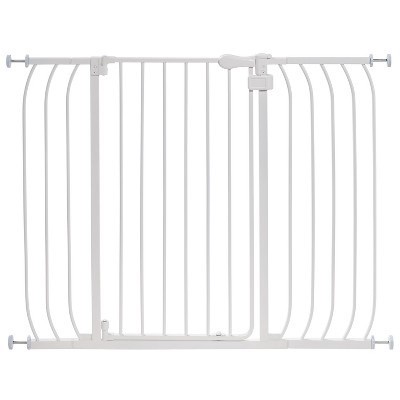 slide 1 of 6, Summer Infant Walk Thru Extra Tall Baby Gate (White Metal), 1 ct