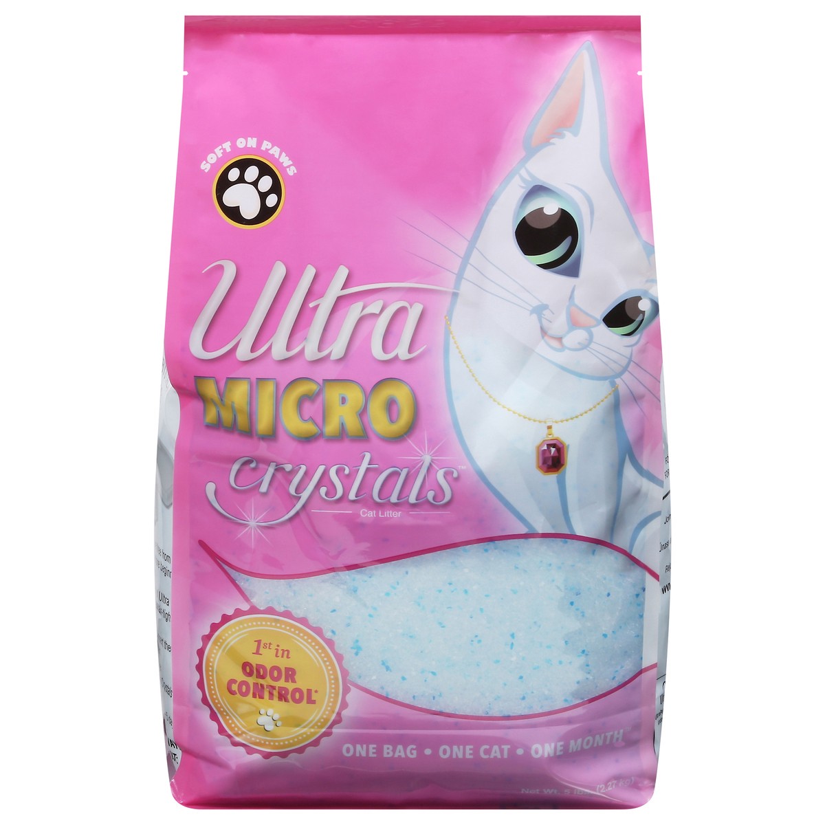 slide 1 of 5, Ultra Micro Crystals Cat Litter 5 lb, 5 lb