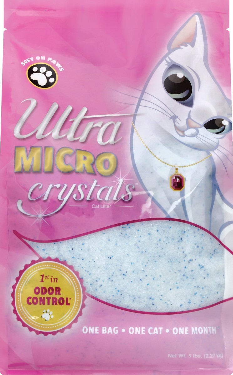 slide 2 of 5, UltraPet Micro Crystals Cat Litter 5 lb, 5 lb