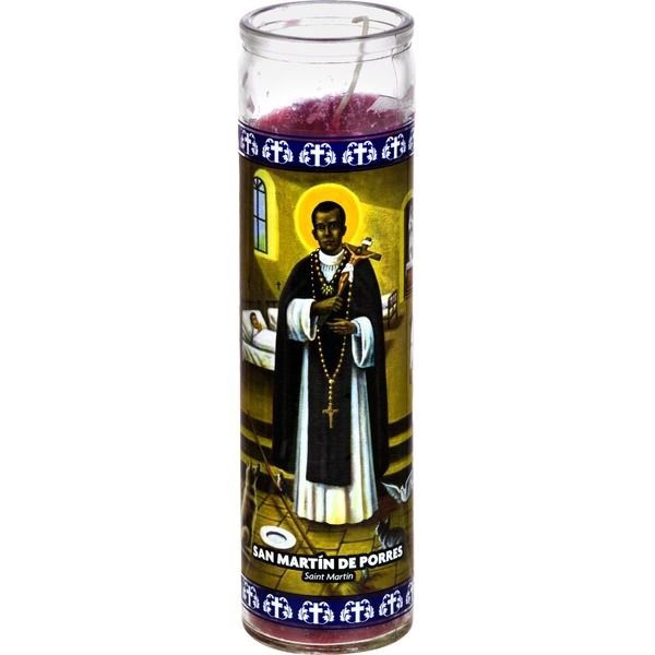 slide 1 of 1, Goya Novena Candle San Martin De Porres, 19.4 oz