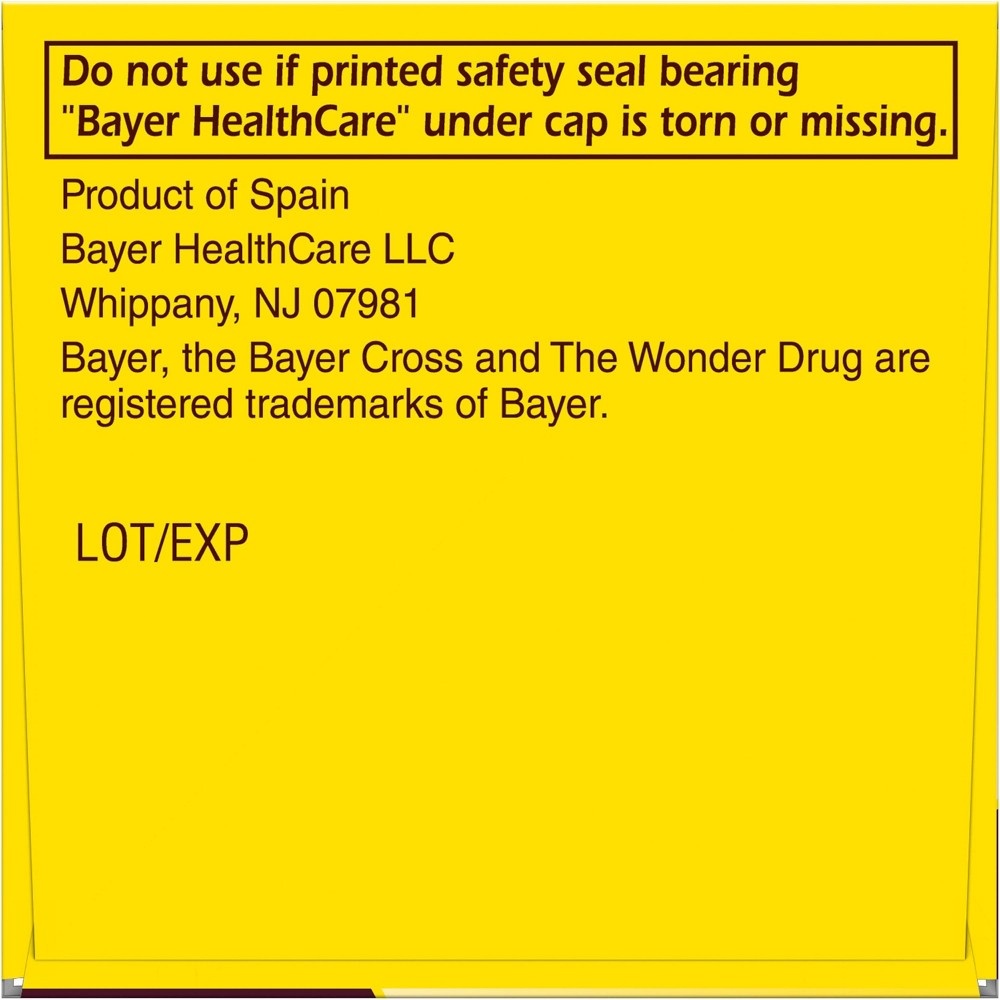slide 3 of 3, Bayer Genuine Aspirin, 50 ct; 325 mg