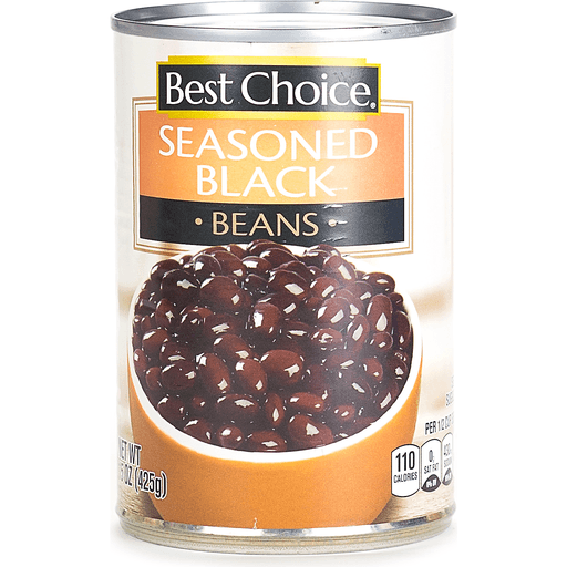 slide 1 of 1, Best Choice Seasoned Black Beans, 15.5 oz