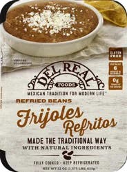 Del Real Foods Refried Beans 22 oz
