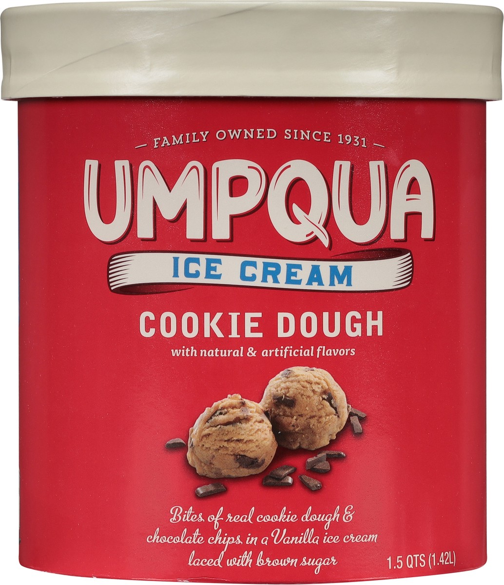 slide 6 of 9, Umpqua Cookie Dough Ice Cream 1.5 qt, 1.5 qt