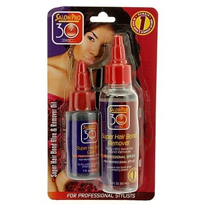 slide 1 of 1, Universal Beauty Salon Pro 30 Sec Hair Bond Glue and Remover Oil, 3 oz