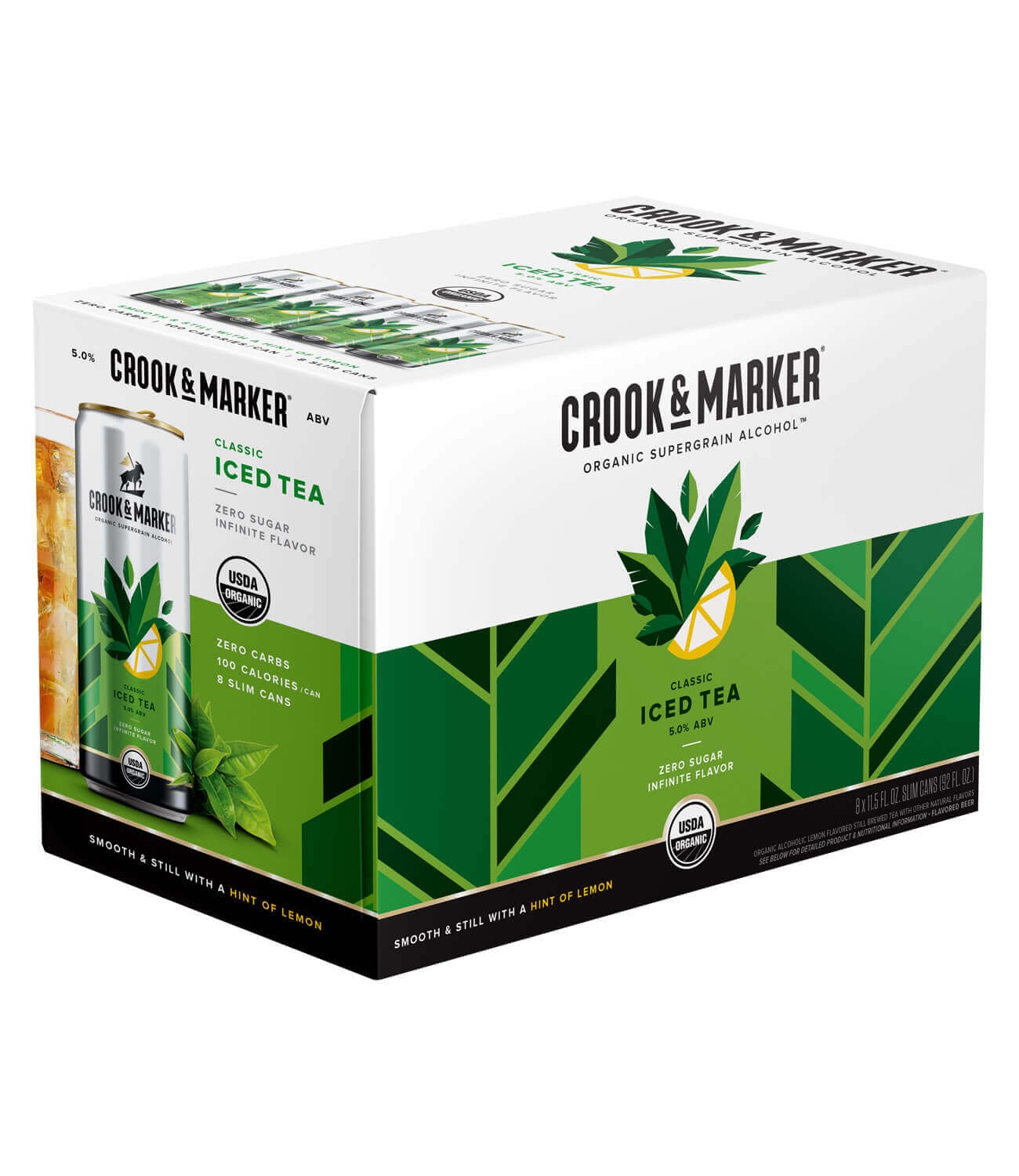 slide 1 of 1, Crook & Marker Iced Tea, 8 ct; 11.5 oz