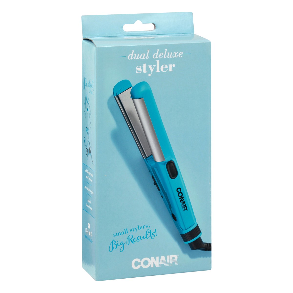 slide 2 of 9, Conair Dual Deluxe Styler 1 ea, 1 ct