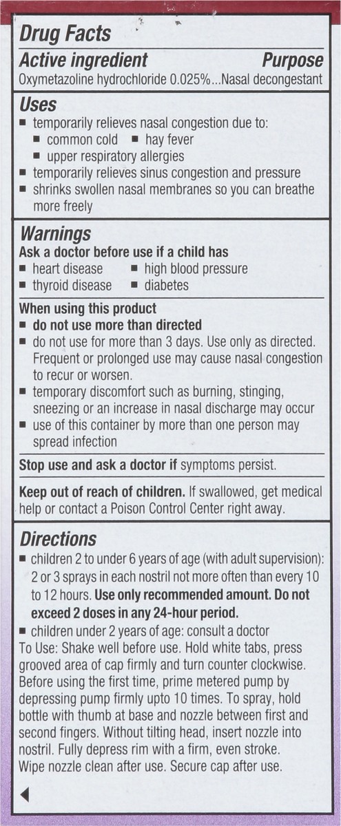 slide 13 of 14, Afrin Childrens Nasal Pump Mist, 0.5 fl oz