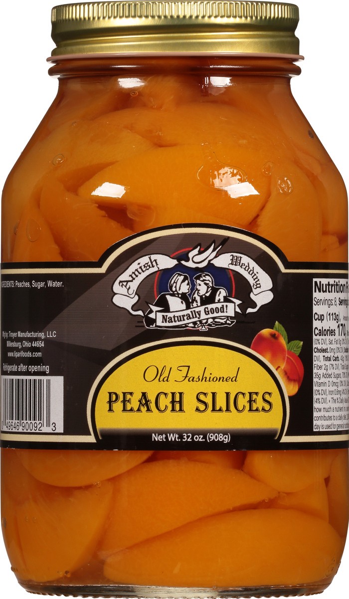 slide 6 of 9, Amish Wedding Old Fashioned Peach Slices 32 oz, 32 oz