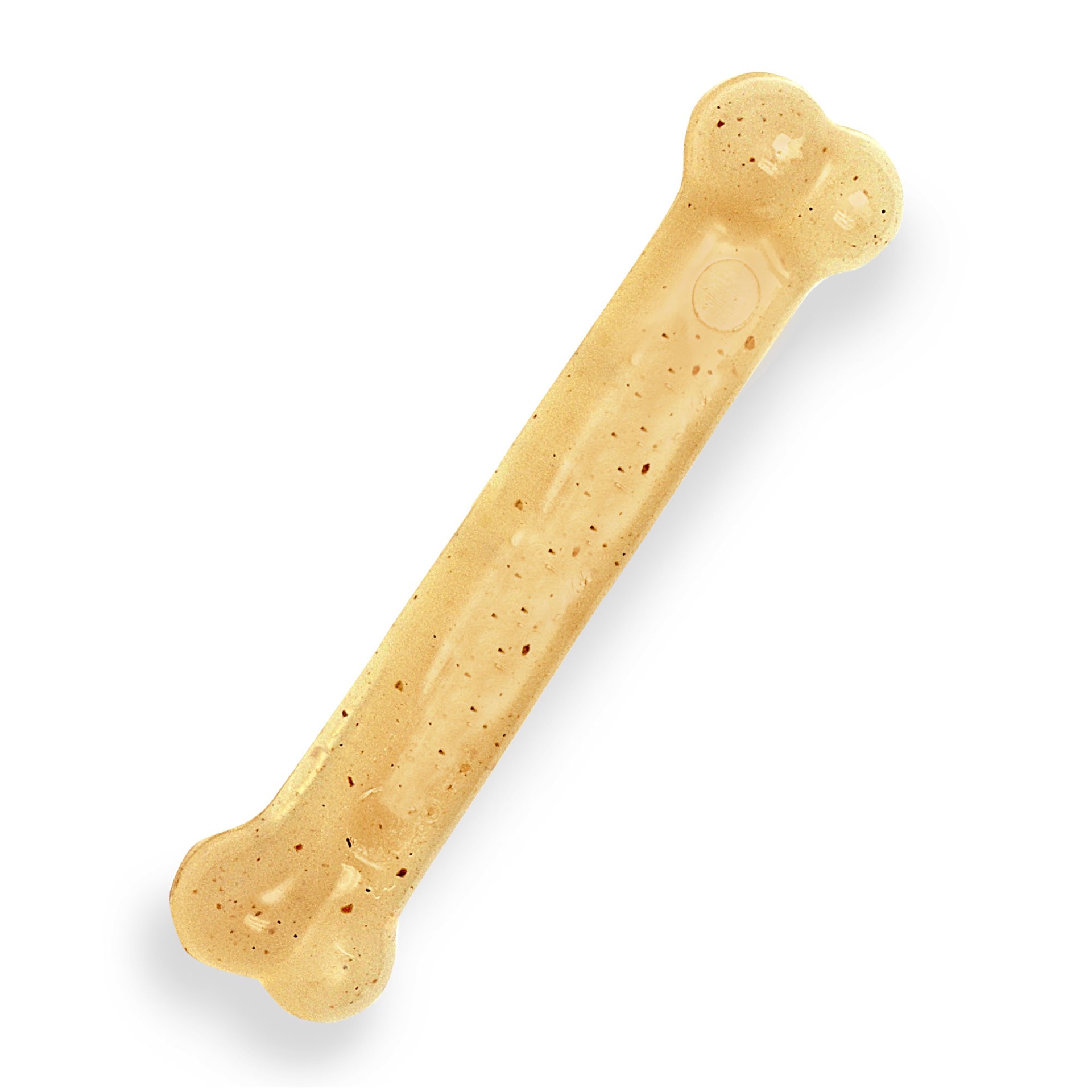 slide 5 of 10, Nylabone Flexi Chew Bone Chicken Giant, 3.96 oz; MED