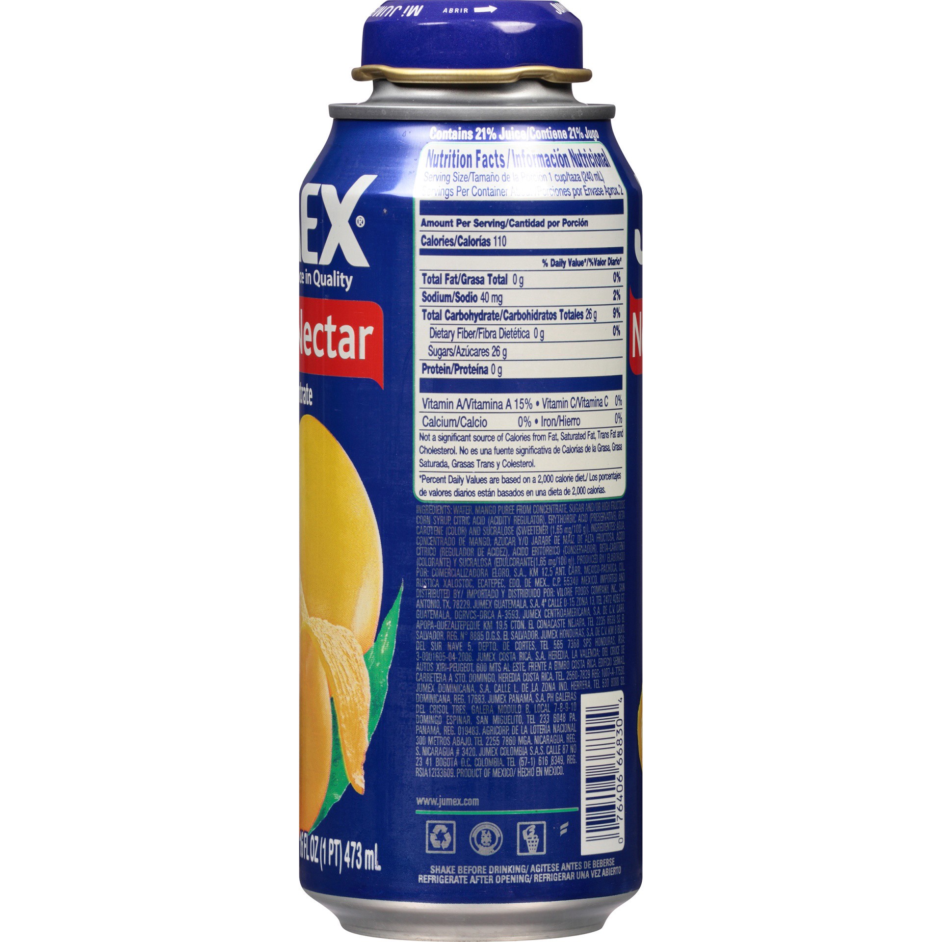 slide 5 of 6, Jumex Mango Nectar from Concentrate - 16 fl oz, 16 fl oz