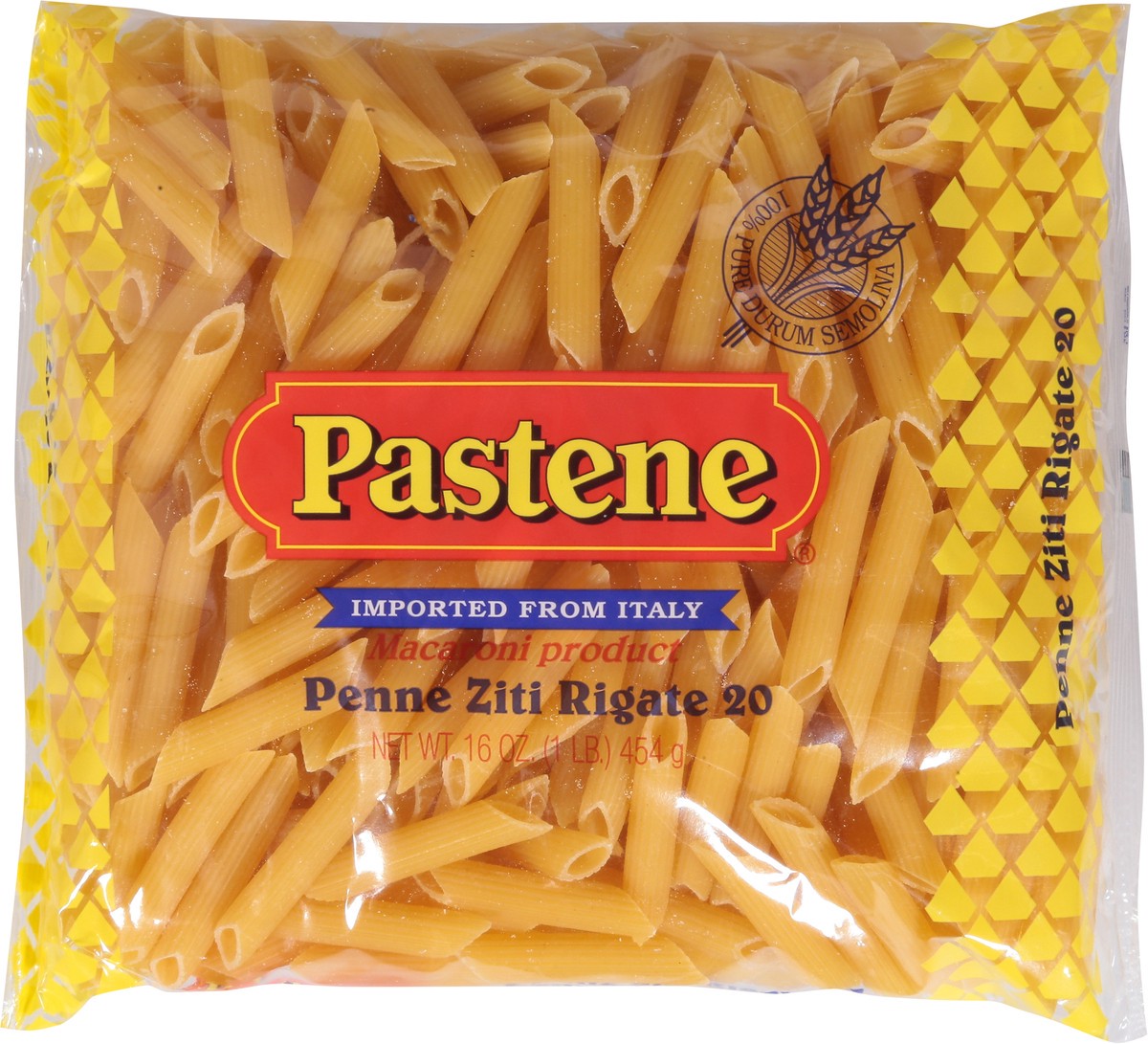 slide 3 of 9, Pastene Penne Zita Rigate, 16 oz