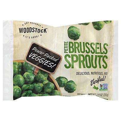 slide 1 of 1, Woodstock Petite Brussels Sprouts, 10 oz