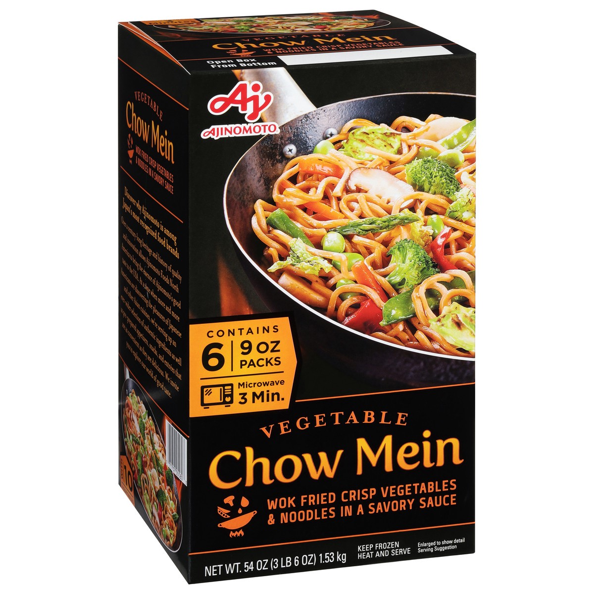 slide 3 of 9, Aji-No-Moto Vegetable Chow Mein 54 oz, 54 oz