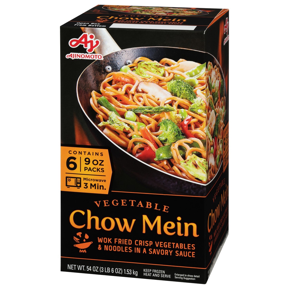 slide 8 of 9, Aji-No-Moto Vegetable Chow Mein 54 oz, 54 oz