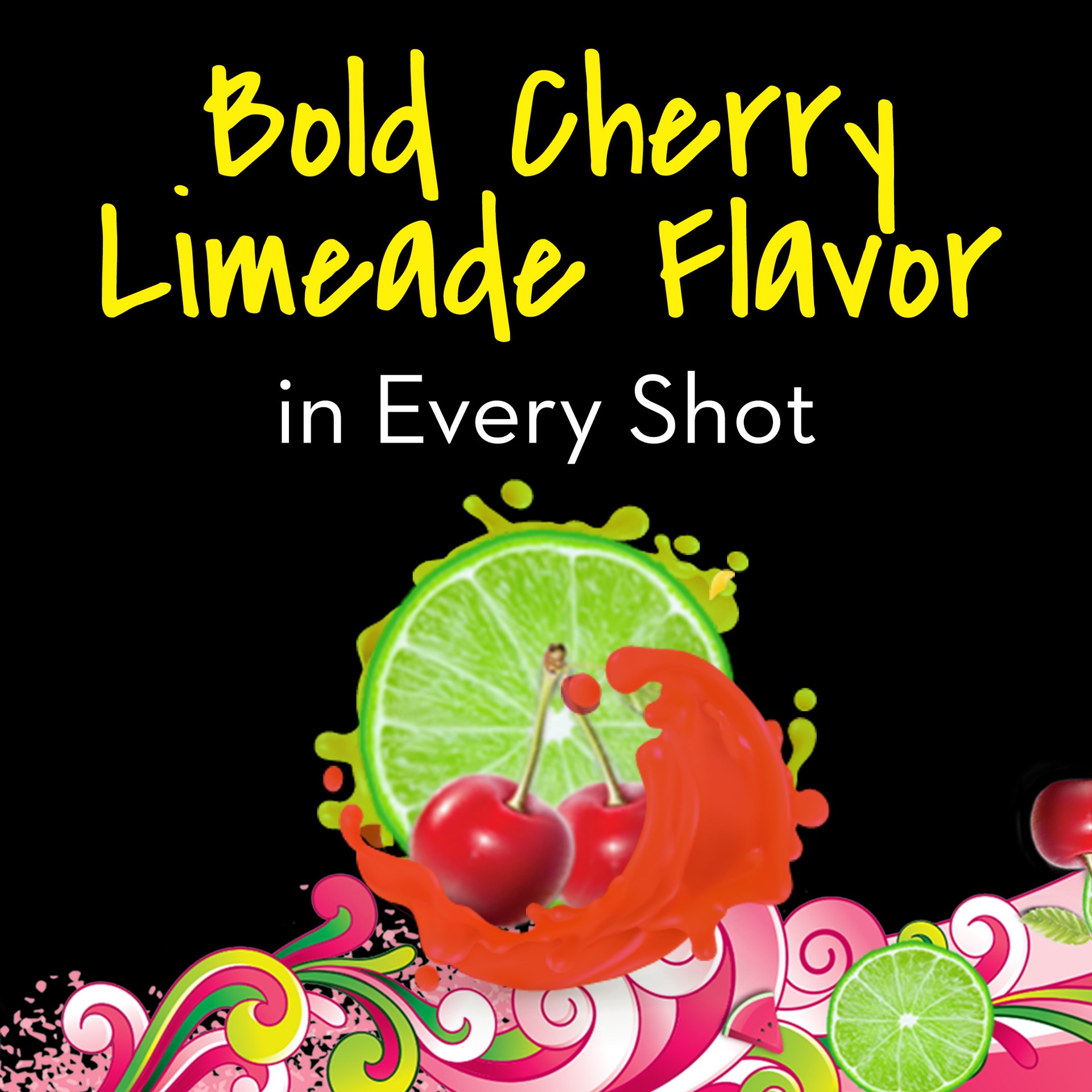 slide 3 of 5, 99 Brand Cherry Limeade Liqueur, 50 mL Bottle, 99 Proof, 50 ml