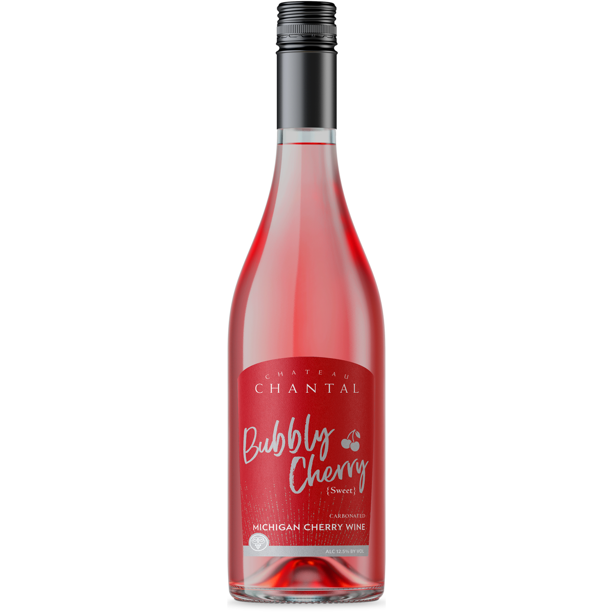 slide 1 of 2, Chateau Chantal Sparkling Cherry Wine, 750 ml