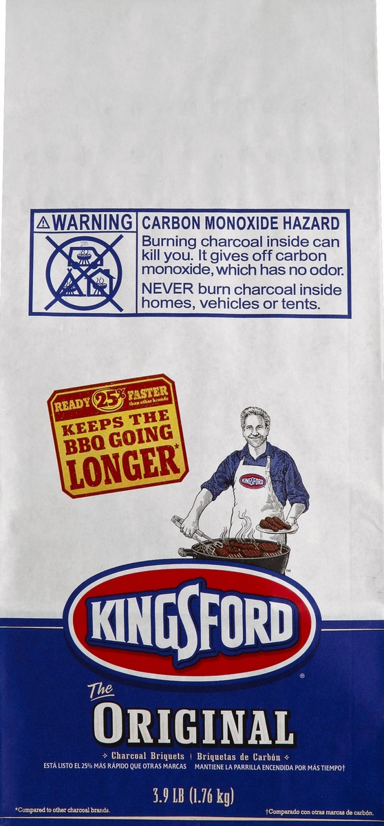 slide 1 of 5, Kingsford Charcoal Briquets, 3.9 lb