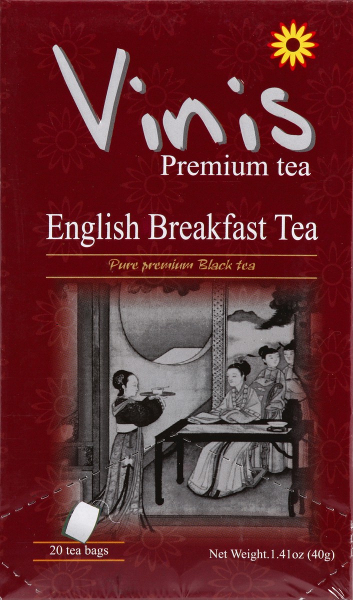 slide 3 of 5, Vinis English Breakfast Tea Foil - 20 ct, 20 ct
