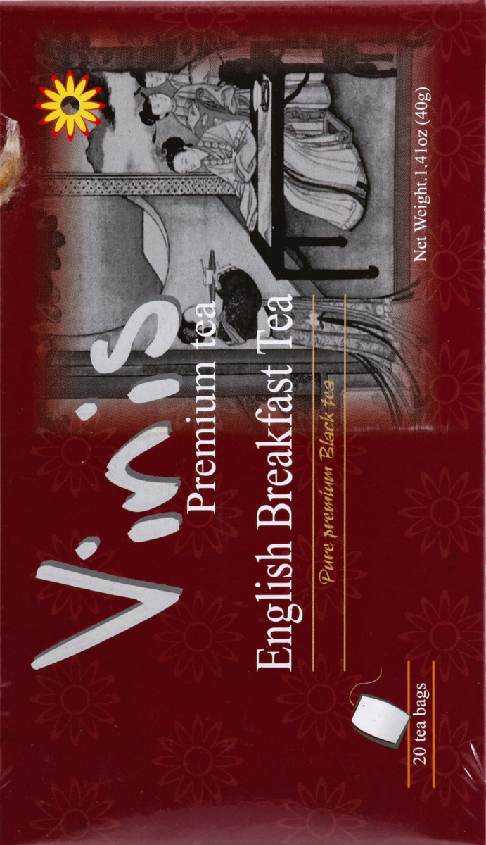 slide 4 of 5, Vinis English Breakfast Tea Foil - 20 ct, 20 ct